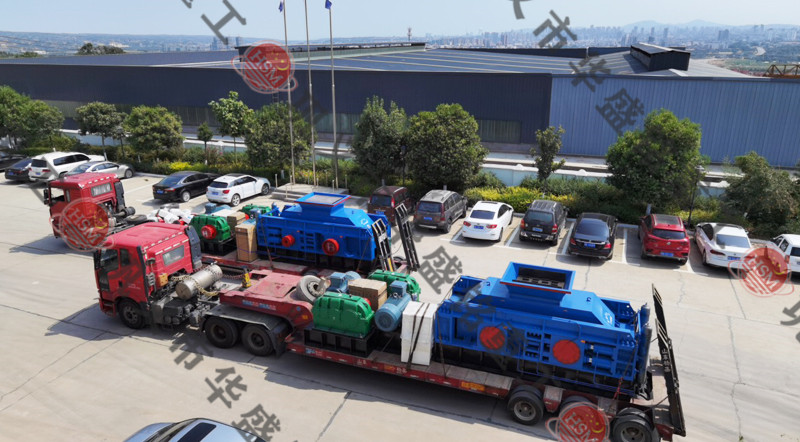 石頭制砂機(jī)發(fā)貨現(xiàn)場(chǎng)